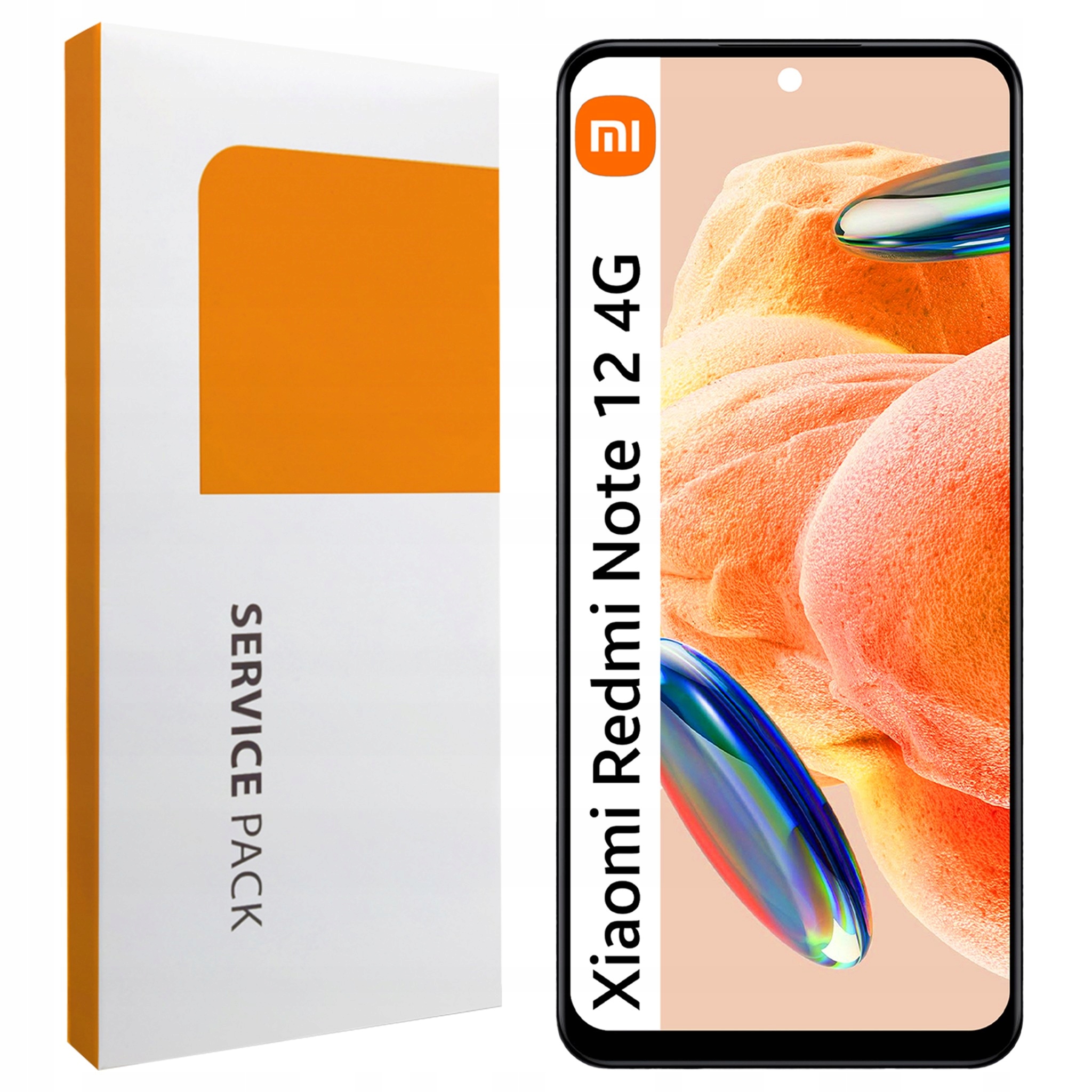 Originální Zila pro Xiaomi Redmi Note 12 4G LCD Displej Dotyk Rámeček