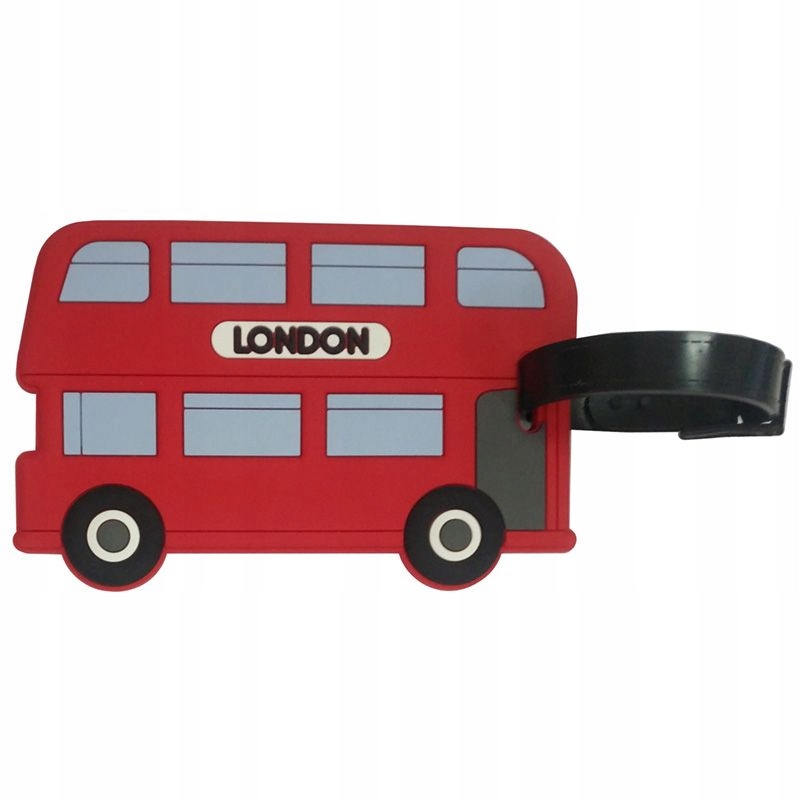 

Identyfikator bagażu London bus Zabezpieczenie