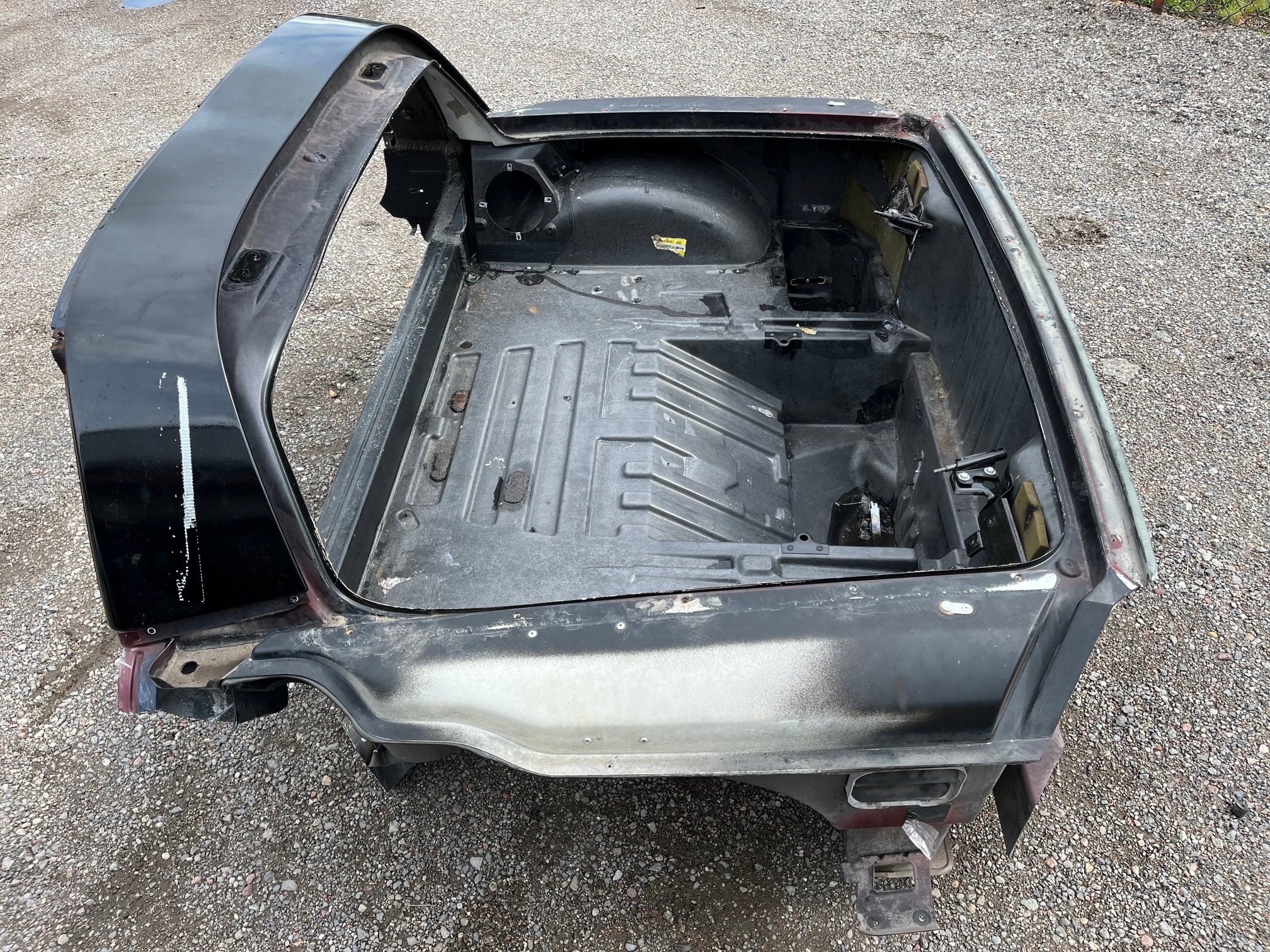 sump rama boot rear part Chevrolet Corvette C5 Targa 1997-2004
