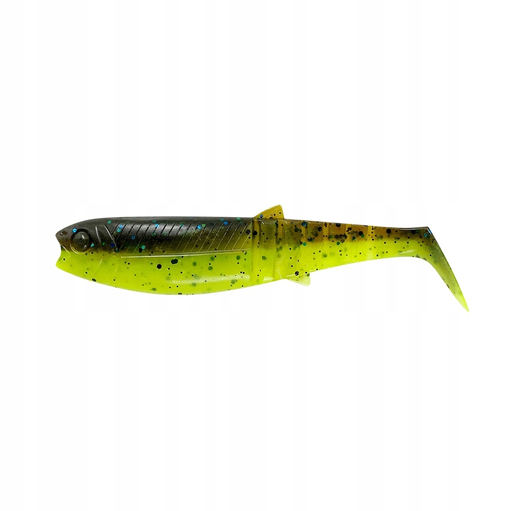 Cannibal Shad Savage Gear 10cm 9g Chartreuse Pumpkin 77106