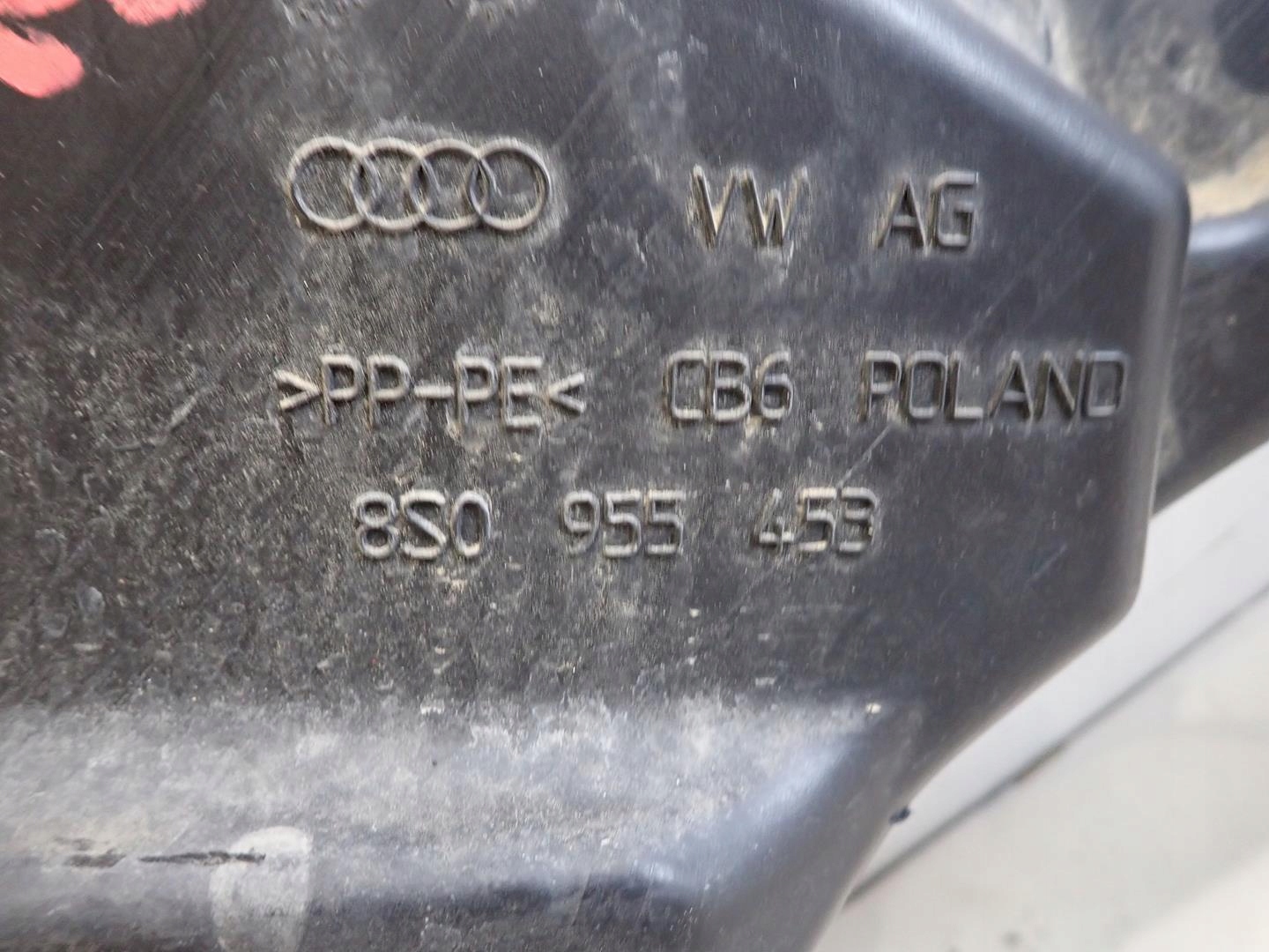 washer fluid tank AUDI TT 2014- 8S0955453