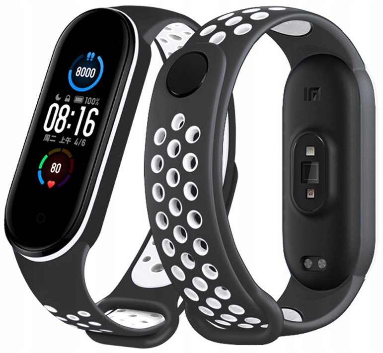 

Xiaomi BAND5 BAND6 opaska zamienna Miękka Dziurki