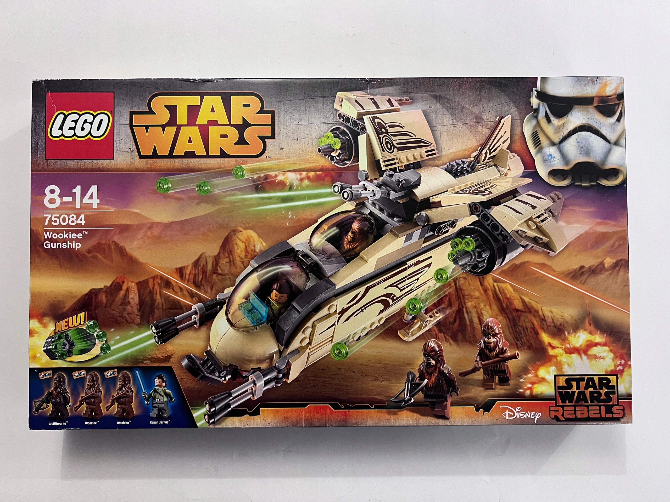 Lego 75084 Star Wars Wookiee Gunship zestaw z 2015r