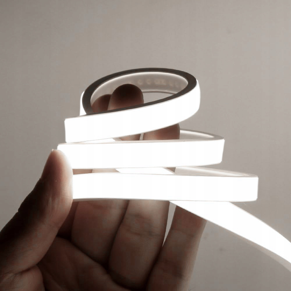 Taśma Led Neon Cob 220V 10m 6500K Biała Neutralna Wodoodporna IP65 12mm