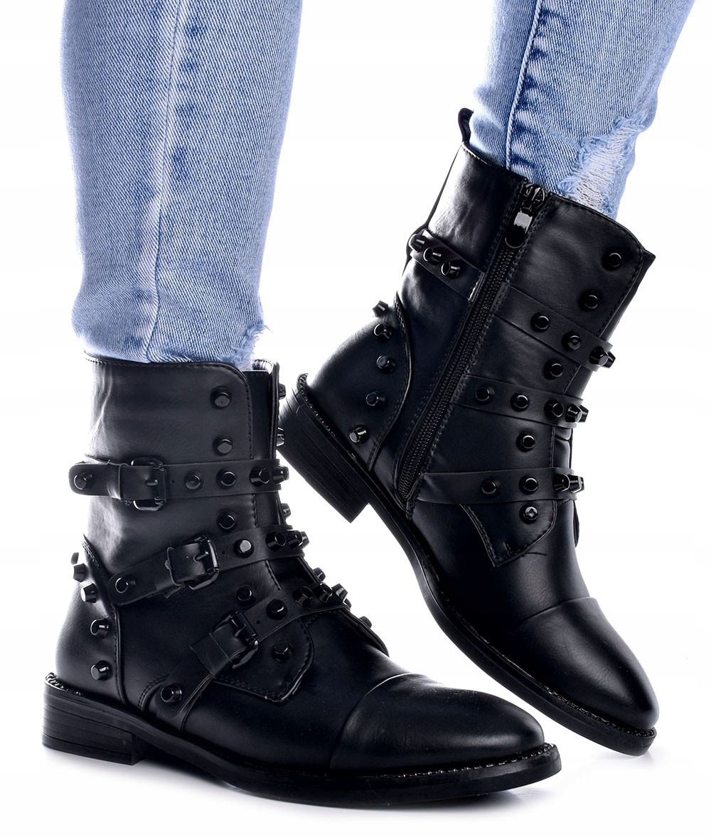 

Buty Damskie Botki Sztyblety Wygodne Victoria