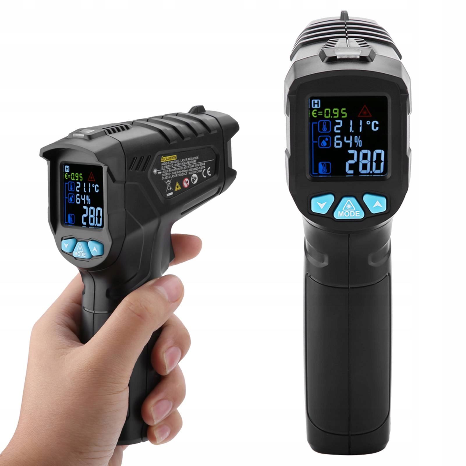 Mestek IR01D Bezdotykový Infračervený Pyrometr -50°C +800°C