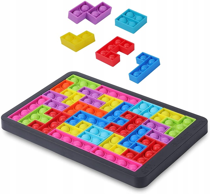 POP IT KLOCKI POPIT TETRIS PUZZLE UKŁADANKA PODRÓŻ Kod producenta PT