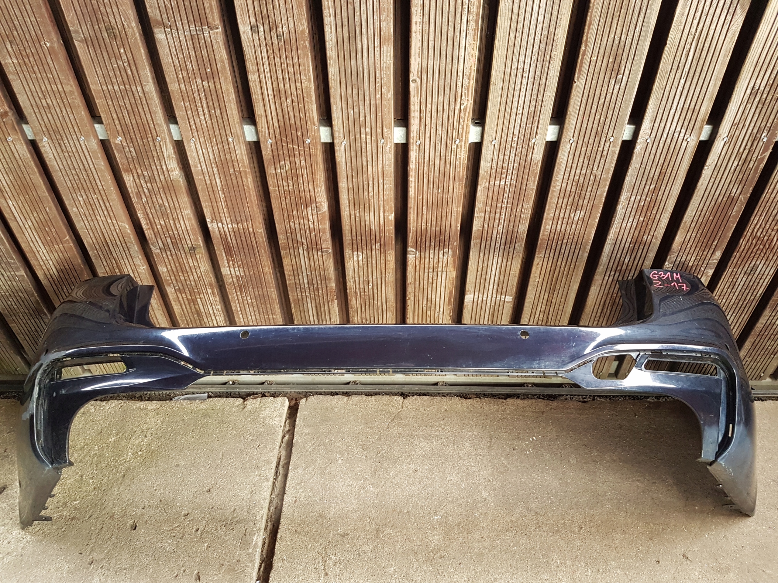 bumper rear BMW SERIA 5 G31 m-packet