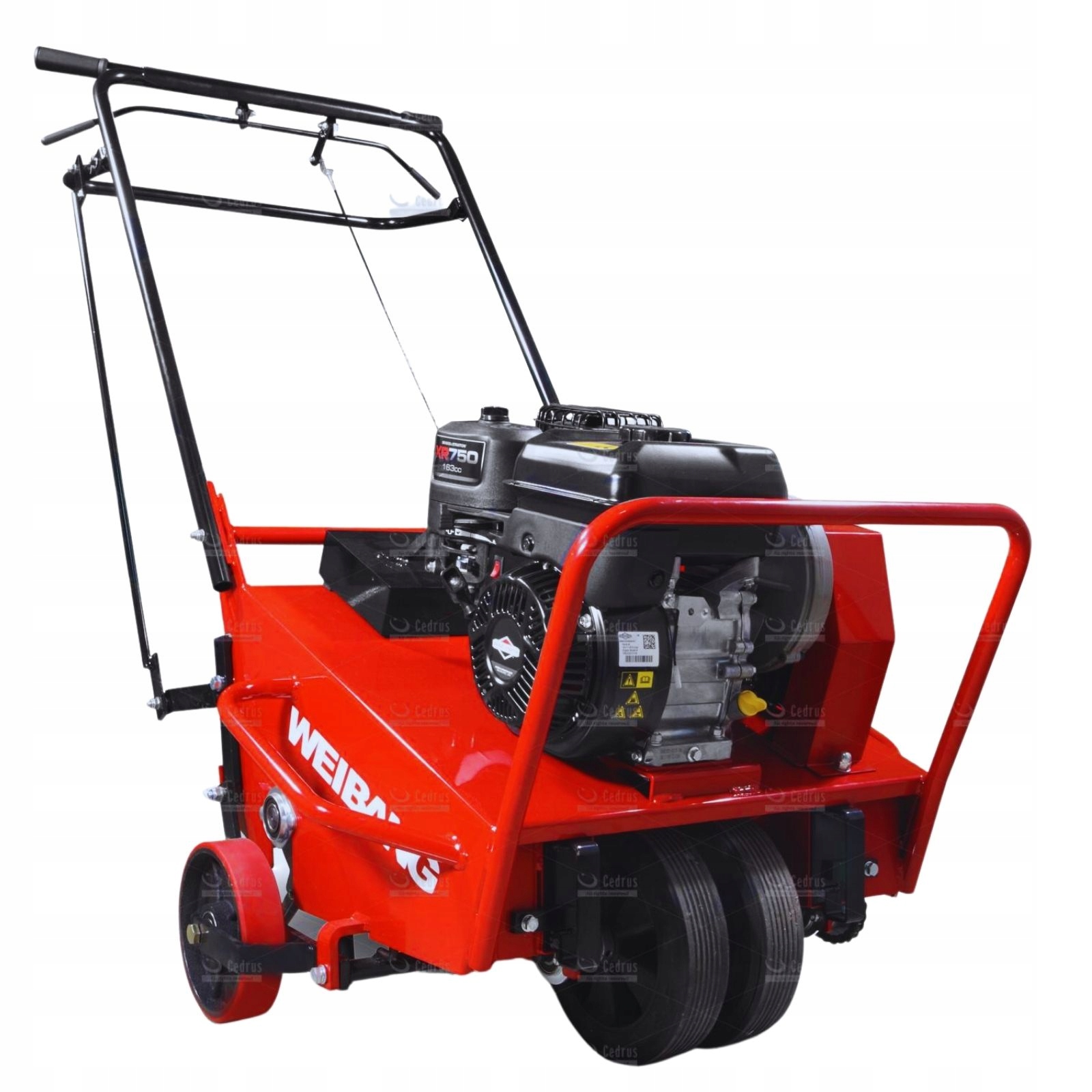 Aerator rurkowy Weibang WB517AB z kołami transportowymi