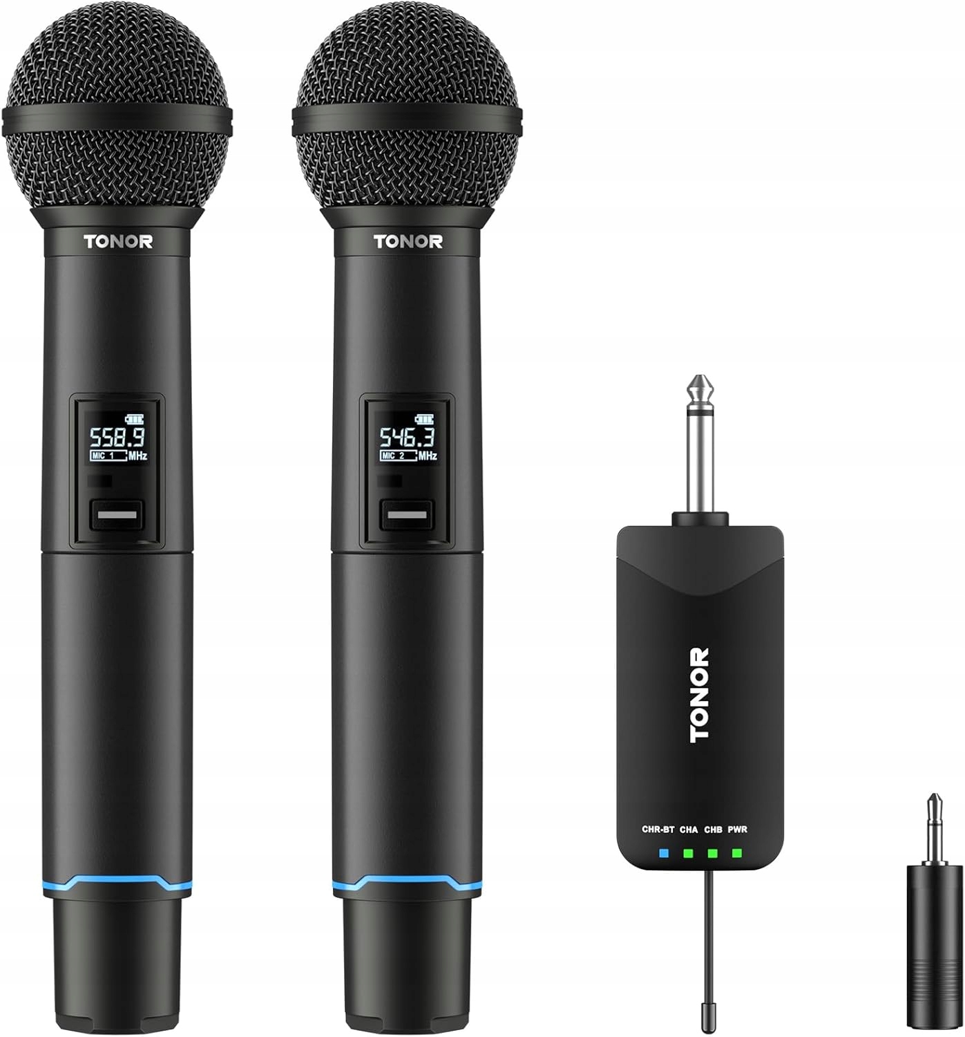 Sada Bezdrátových Mikrofonů Bluetooth Karaoke Dynamická Tonor TW720
