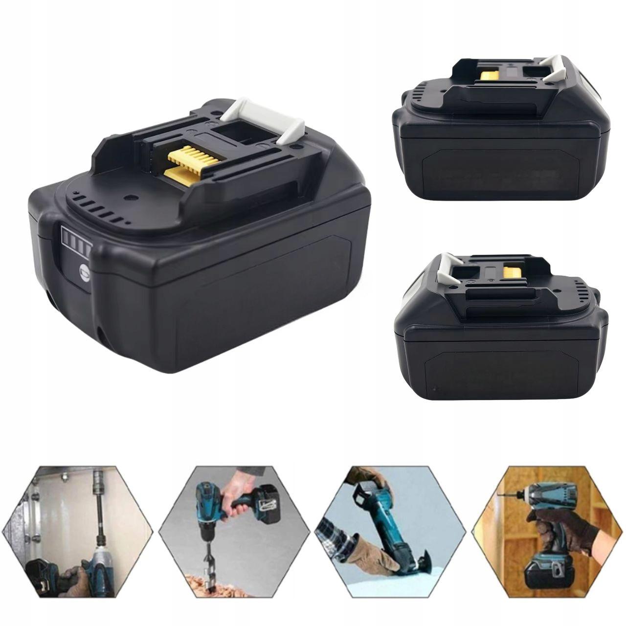 Baterie akumulátor BL1860 náhradní pro Makita Lxt 18V System 18 V 6Ah