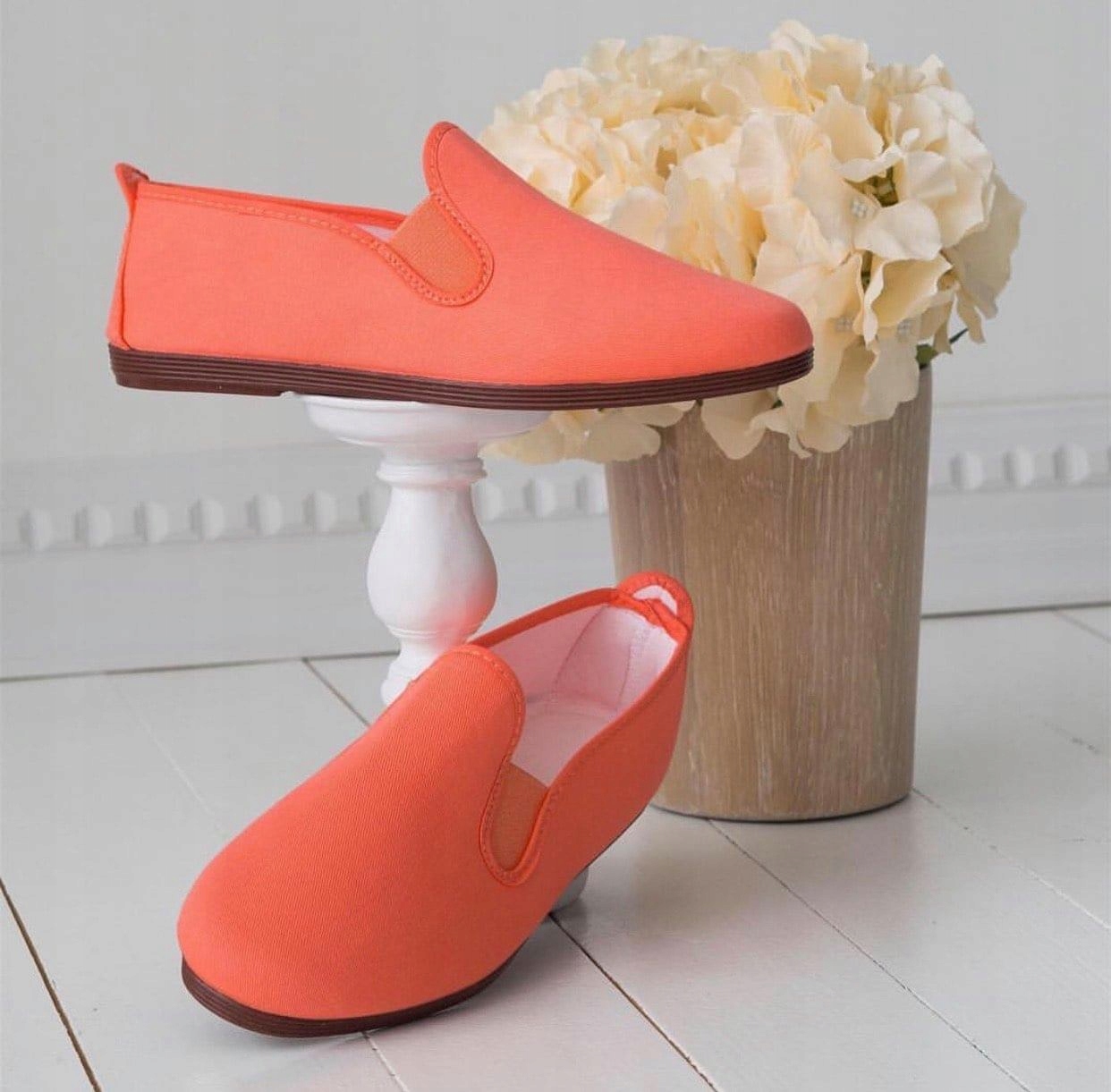 ESPADRYLE wygodne TENISÓWKI WKŁADANE damskie r. 43 Oryginalne opakowanie producenta pudełko