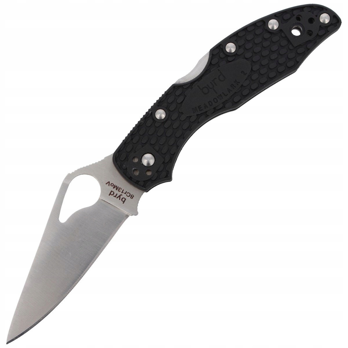 Nůž Edc Spyderco Byrd Meadowlark 2 Frn Plain 8Cr13MoV Klips