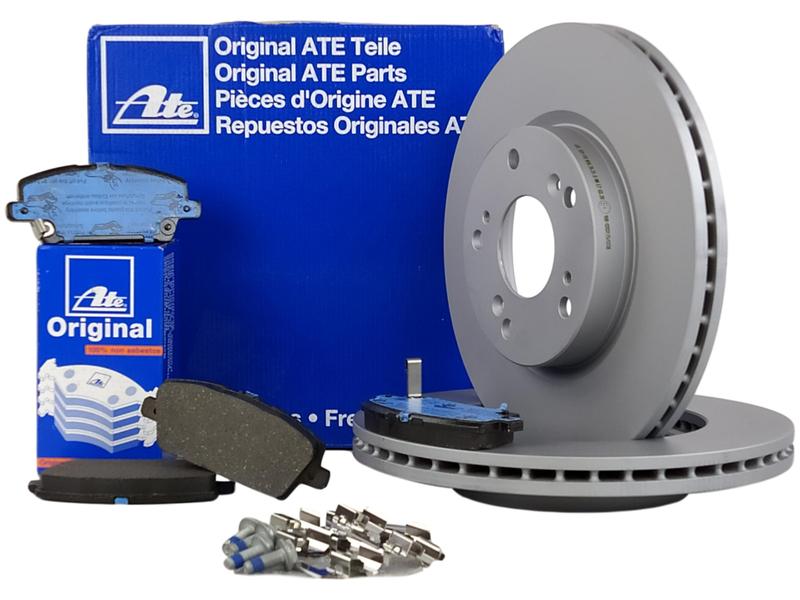 

Ate Tarcze 282mm Klocki Przód Honda CIVIC VIII