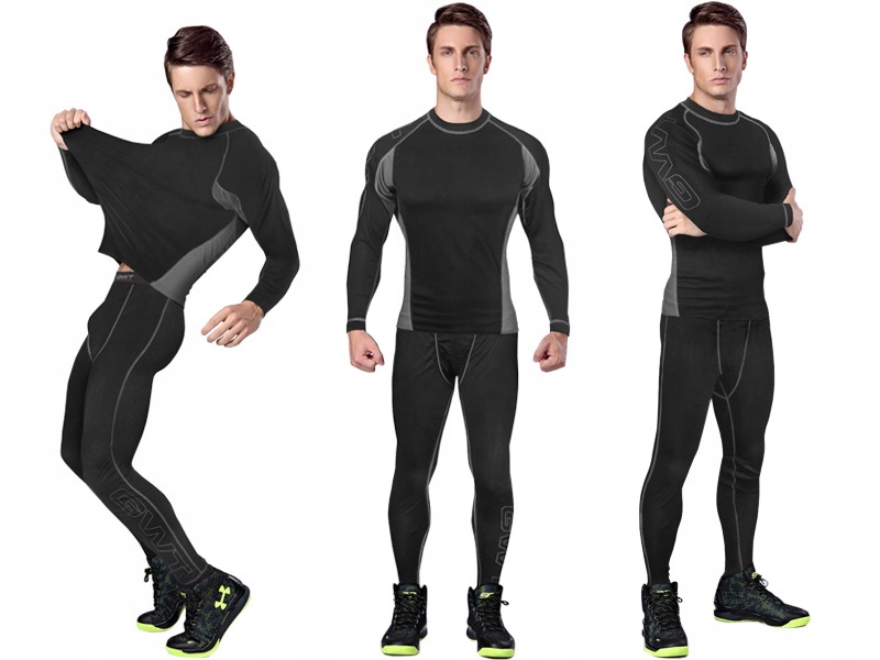 Komplet Bielizny Termoaktywnej Termicznej Koszulka Spodnie Grene Gwt Lux S