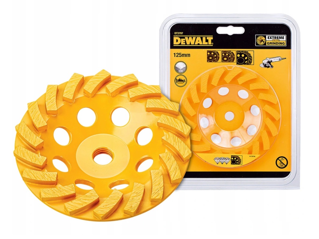 

DeWALT Tarcza do szlifowania betonu 125mm DT3797
