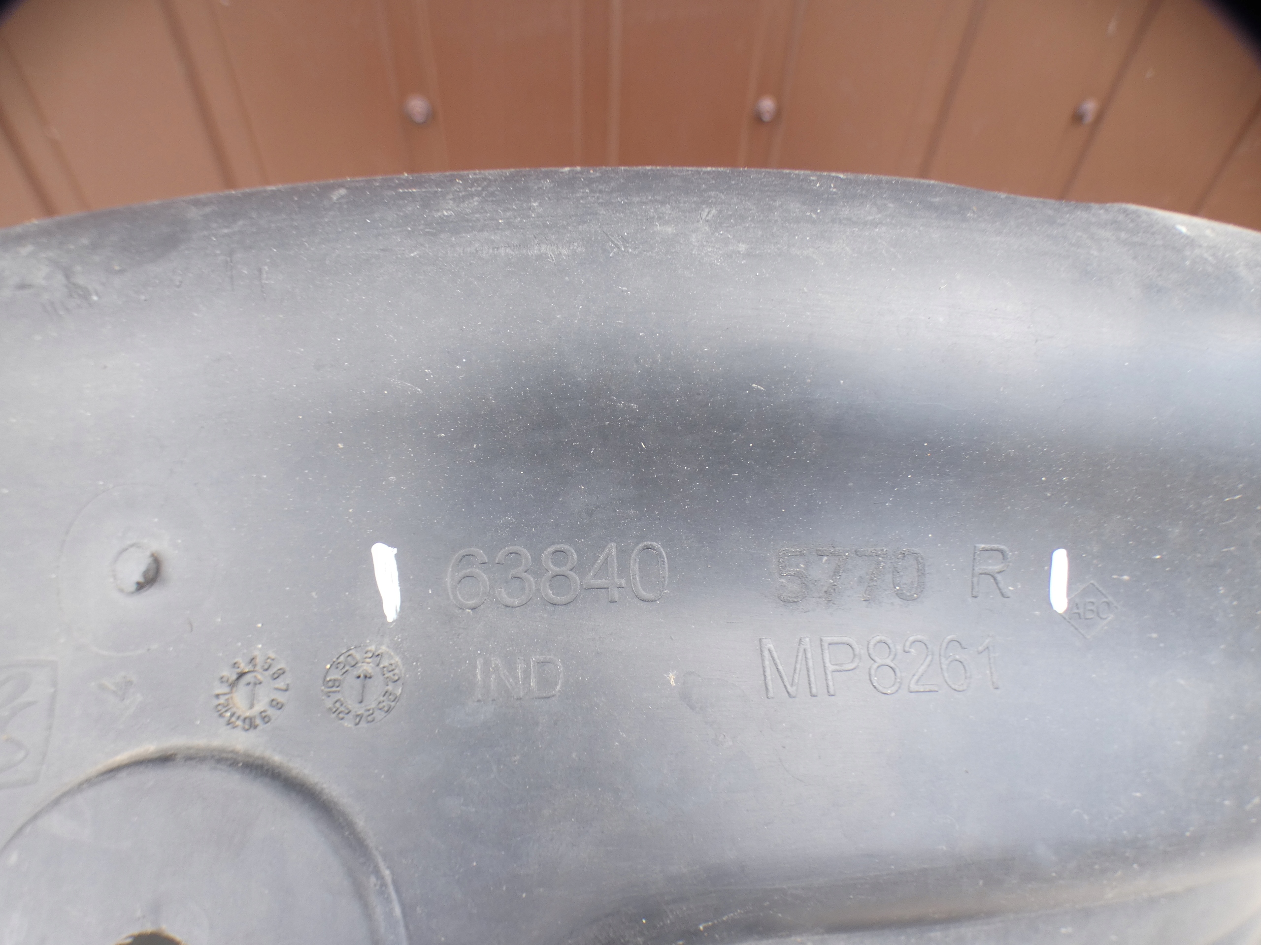 mudguard front front side right Renault Express 638405770R