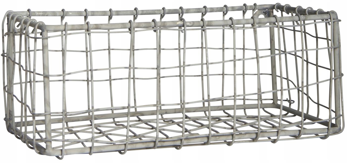 Druciany Koszyk Szary Cynk IB Laursen