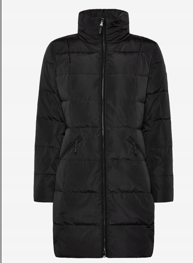 Lauren Ralph Lauren Péřový kabát s prošívaným límcem typu nákrčník