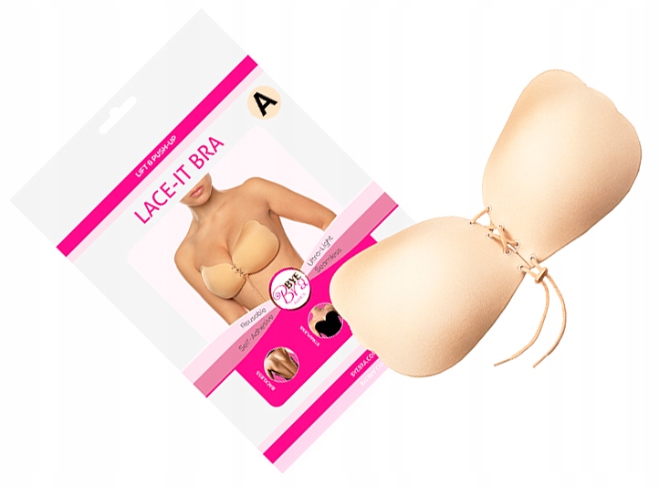 

Rozmiar A Bye Bra Lace-it Cielisty - Biustonosz