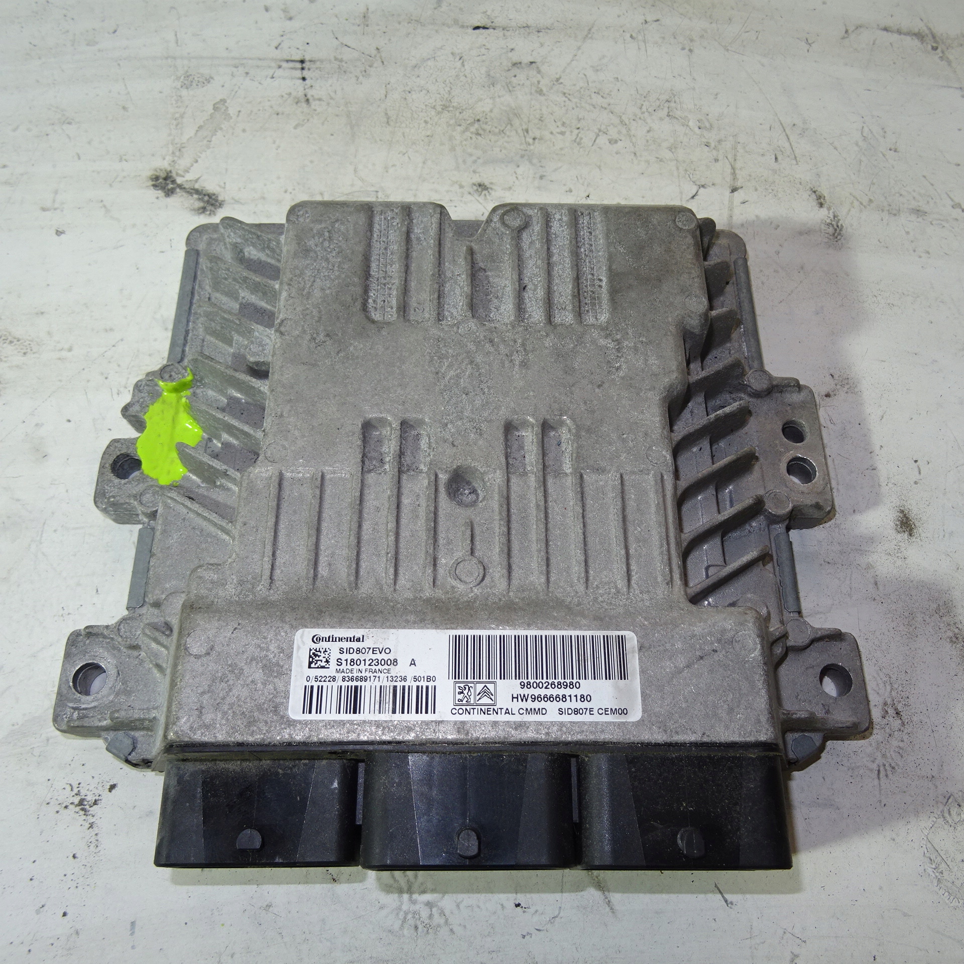 CITROEN DS4 1.6EHDI computer Centralina 9800268980