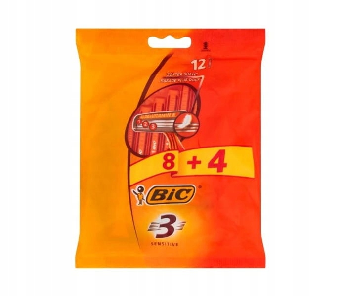 

Bic 3 Sensitive maszynka do golenia 12szt
