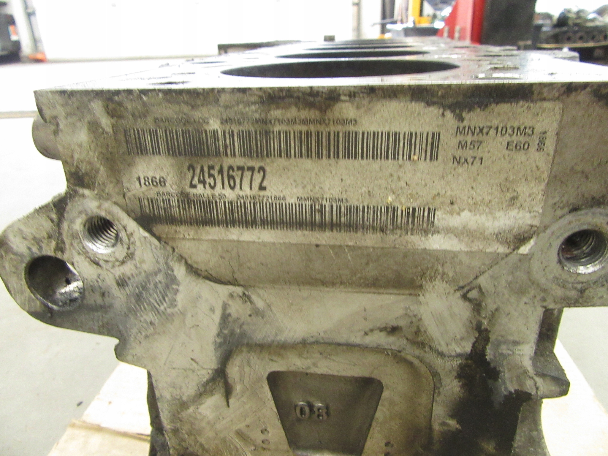 Blok DES MOTORS BMW e60 e61 e65 e70 e83 e90 e91 e92 M57n2 3.0 231 235km 306D3