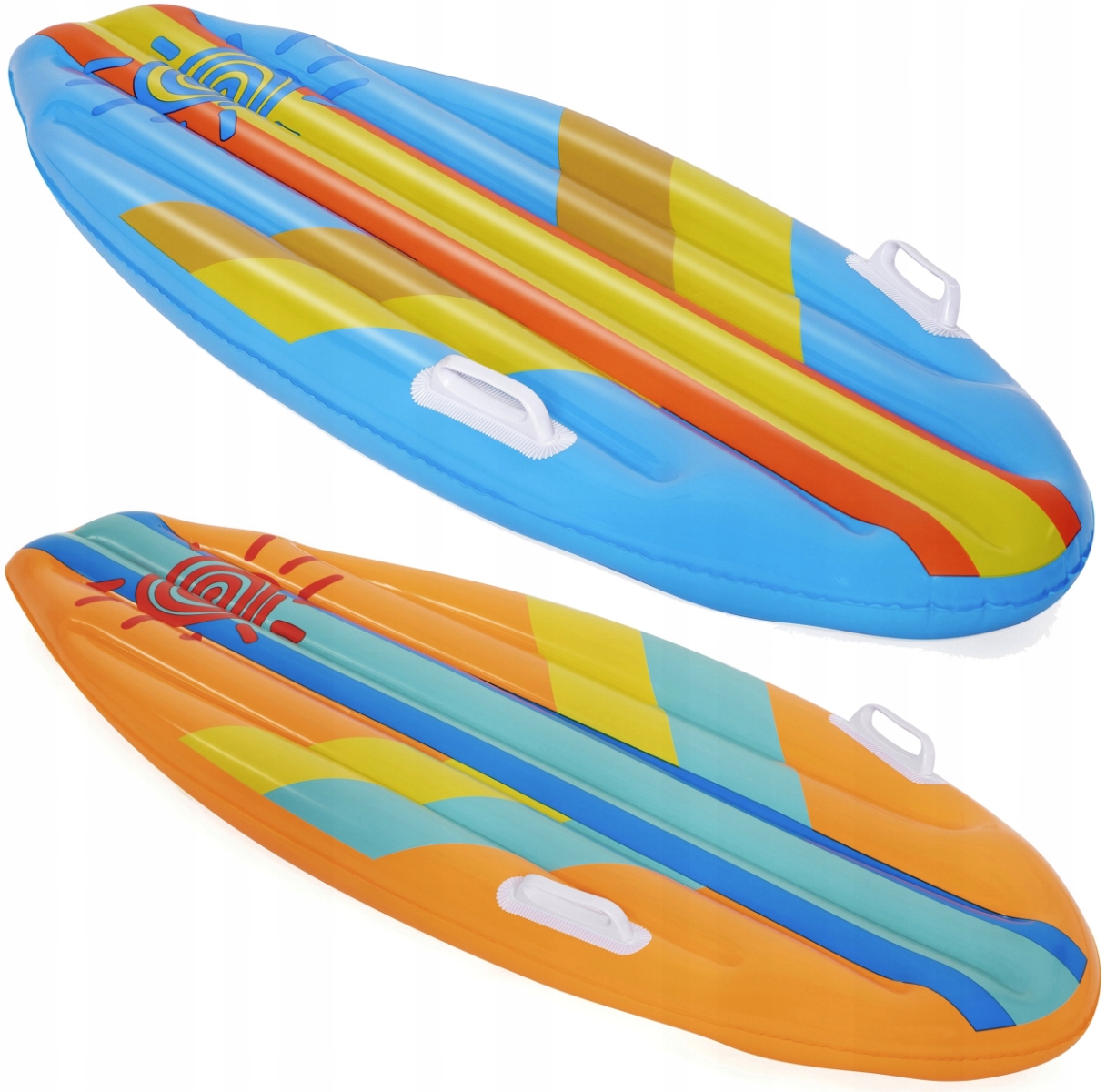 Dmuchana Deska do Pływania Materac z Uchwytami 114x43 cm Marka Bestway