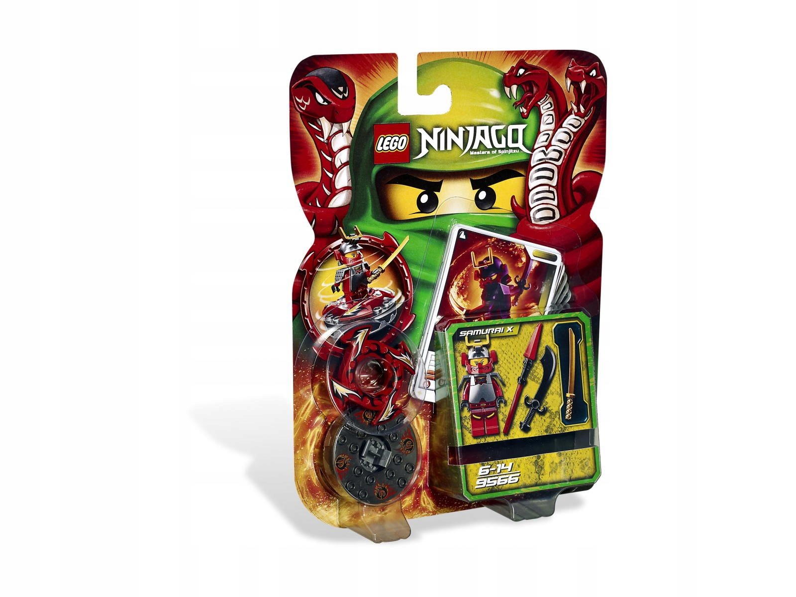 Lego Ninjago Samurai X 9566