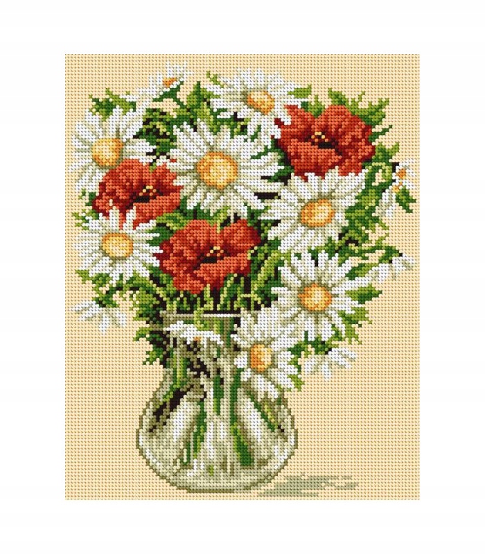 Sada Ariadna kanva mulina vyšívací jehla 24x30 6020