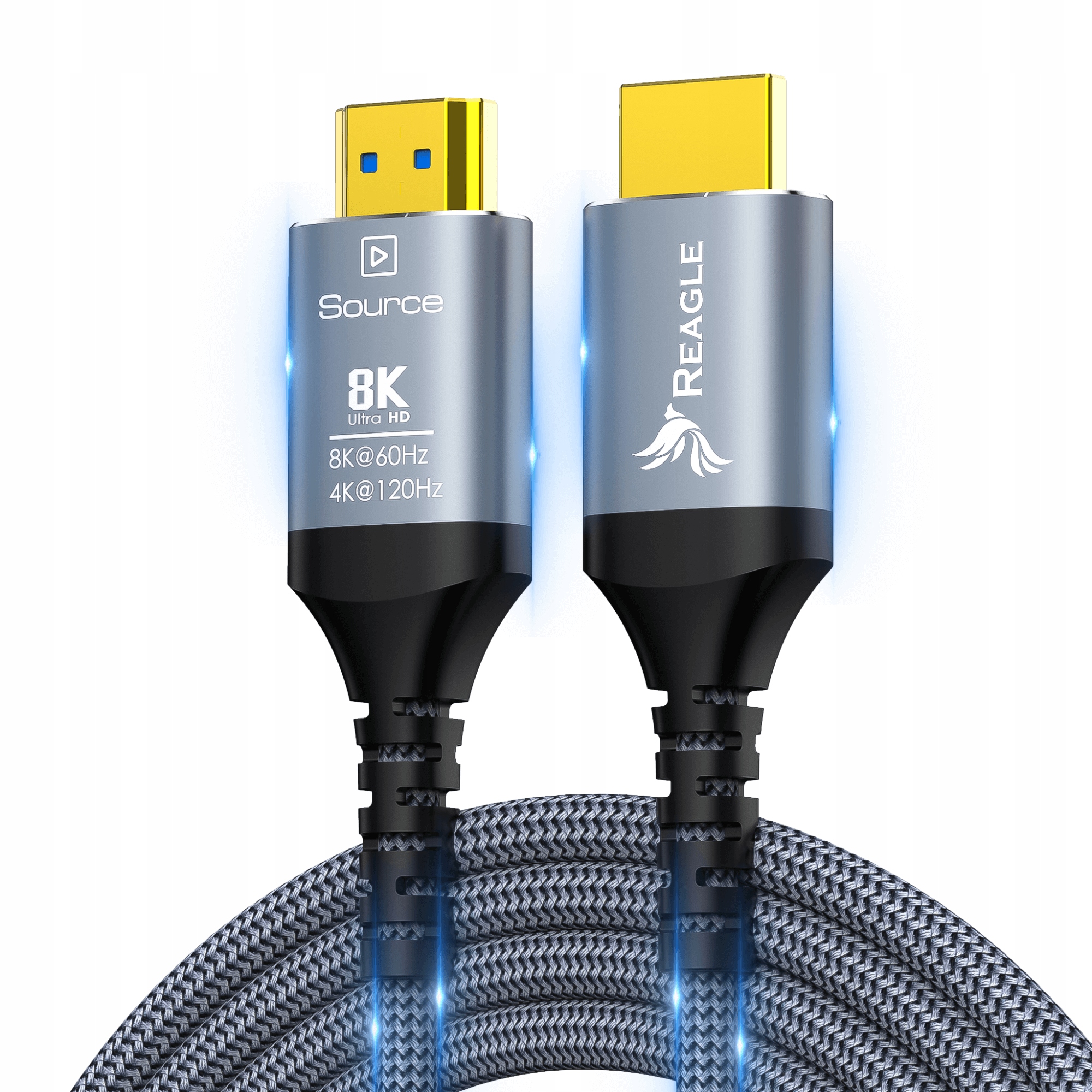 Hdmi Kabel 2.1 15M Optický 8K 4K 144Hz 120Hz Aoc Optický Kabel Hdr