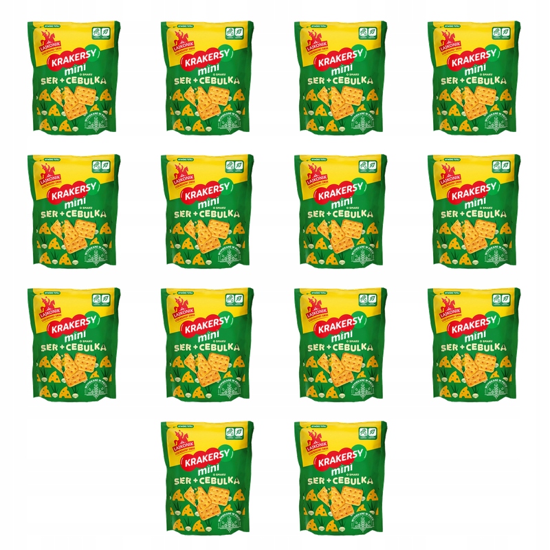 Mini Krekry sýr a cibule 100 g X14