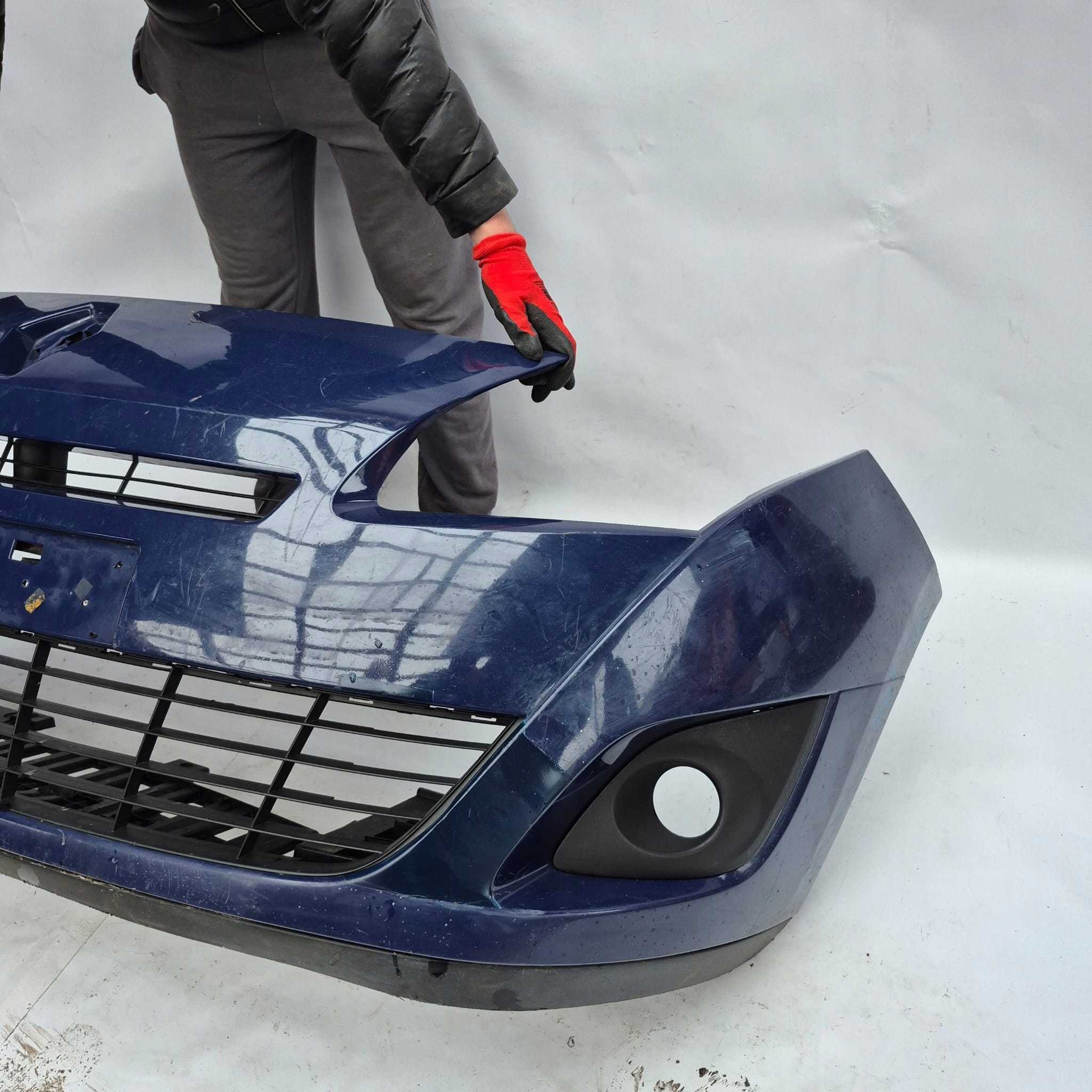 RENAULT GRAND SCENIC III 09- bumper front front cover grid 620100434R
