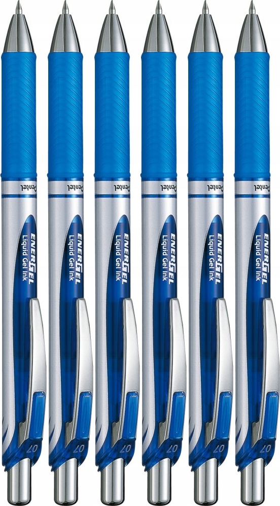 

Pióro Kulkowe Pentel BL77 Energel Niebieskie x6