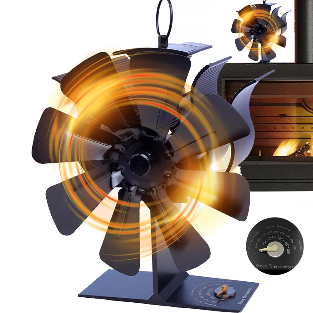 Termoelektrický Krbový Ventilátor Napájený Teplem, Krbový Ventilátor