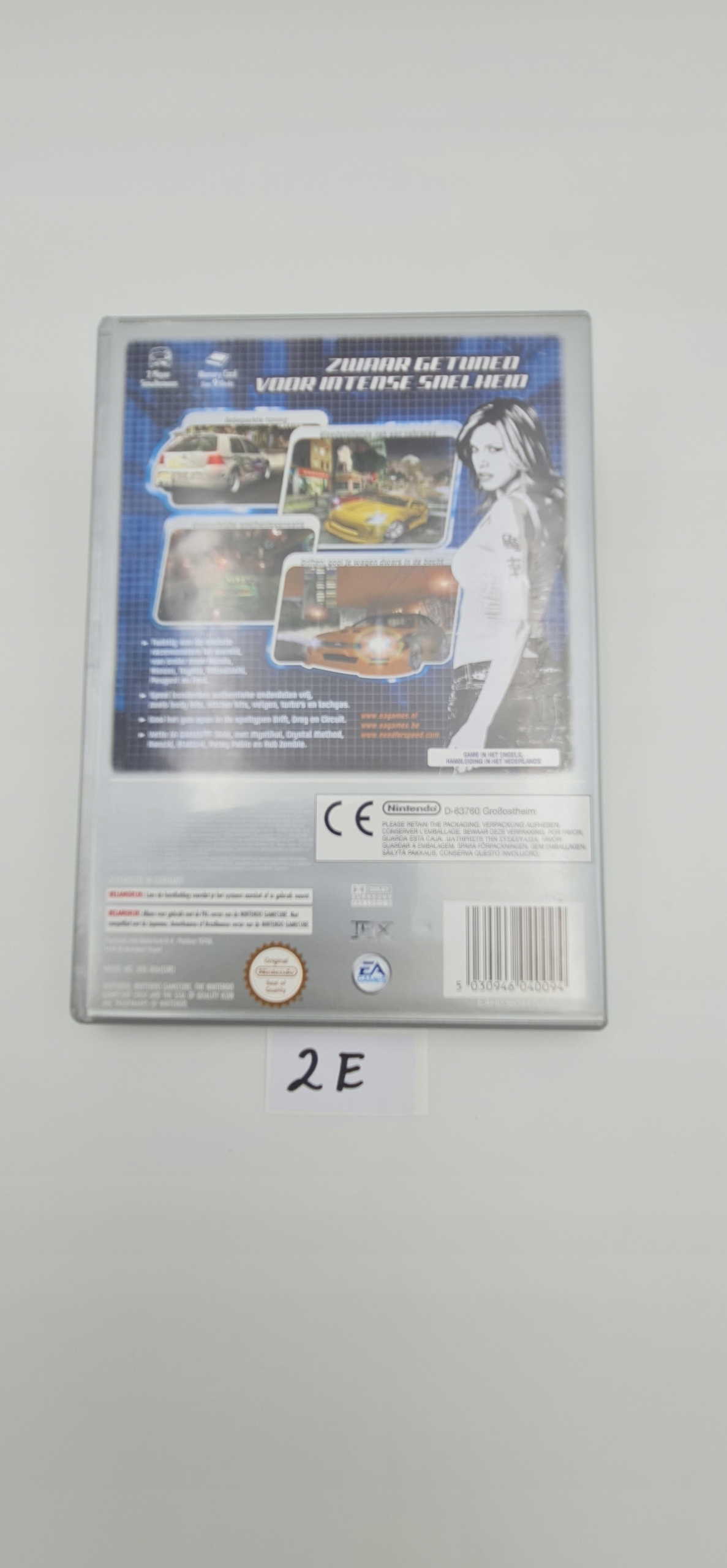 NINTENDO GAMECUBE NEED FOR SPEED UNDERGROUND Platforma Nintendo GameCube