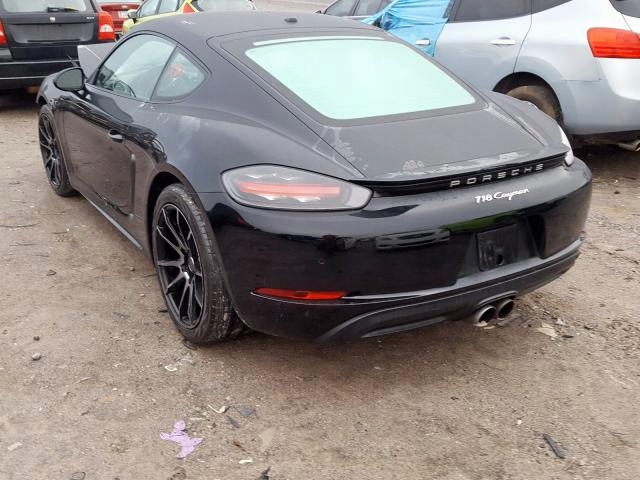 PORSCHE 982 CAYMAN 718 ЗАД. ЗАД ДАХ ЧЕТВЕРТИНА
