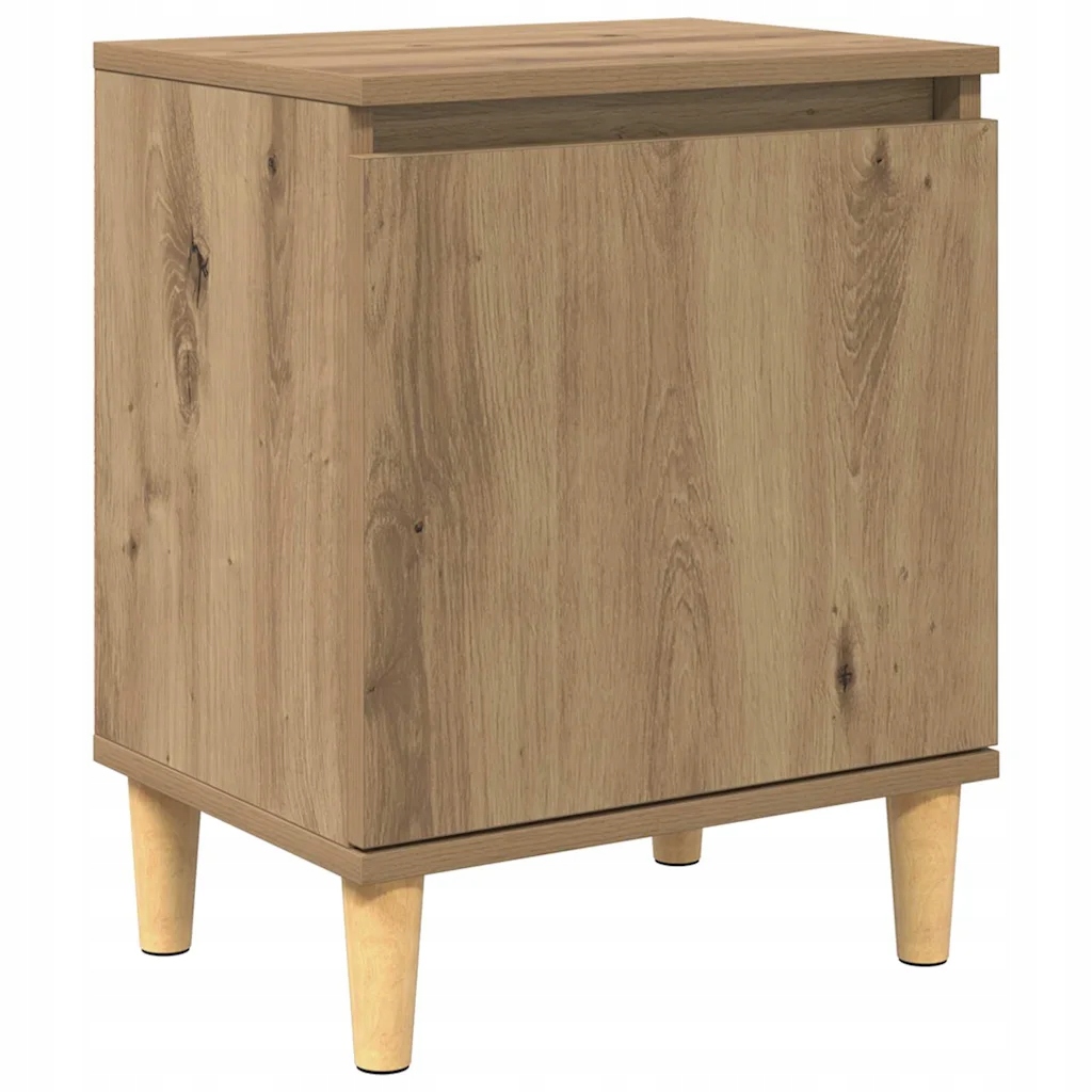 Dřevěný noční stolek , dubový řemeslník, 40 x 30 x 50 cm
