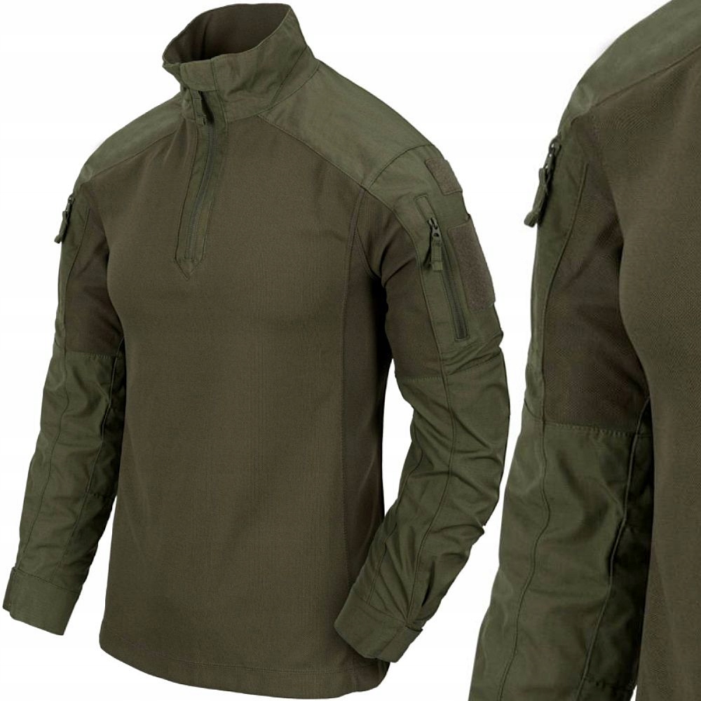 Helikon Mikina Uniformovaná Mcdu Combat Shirt NyCo Ripstop Olive Green vel. 3XL