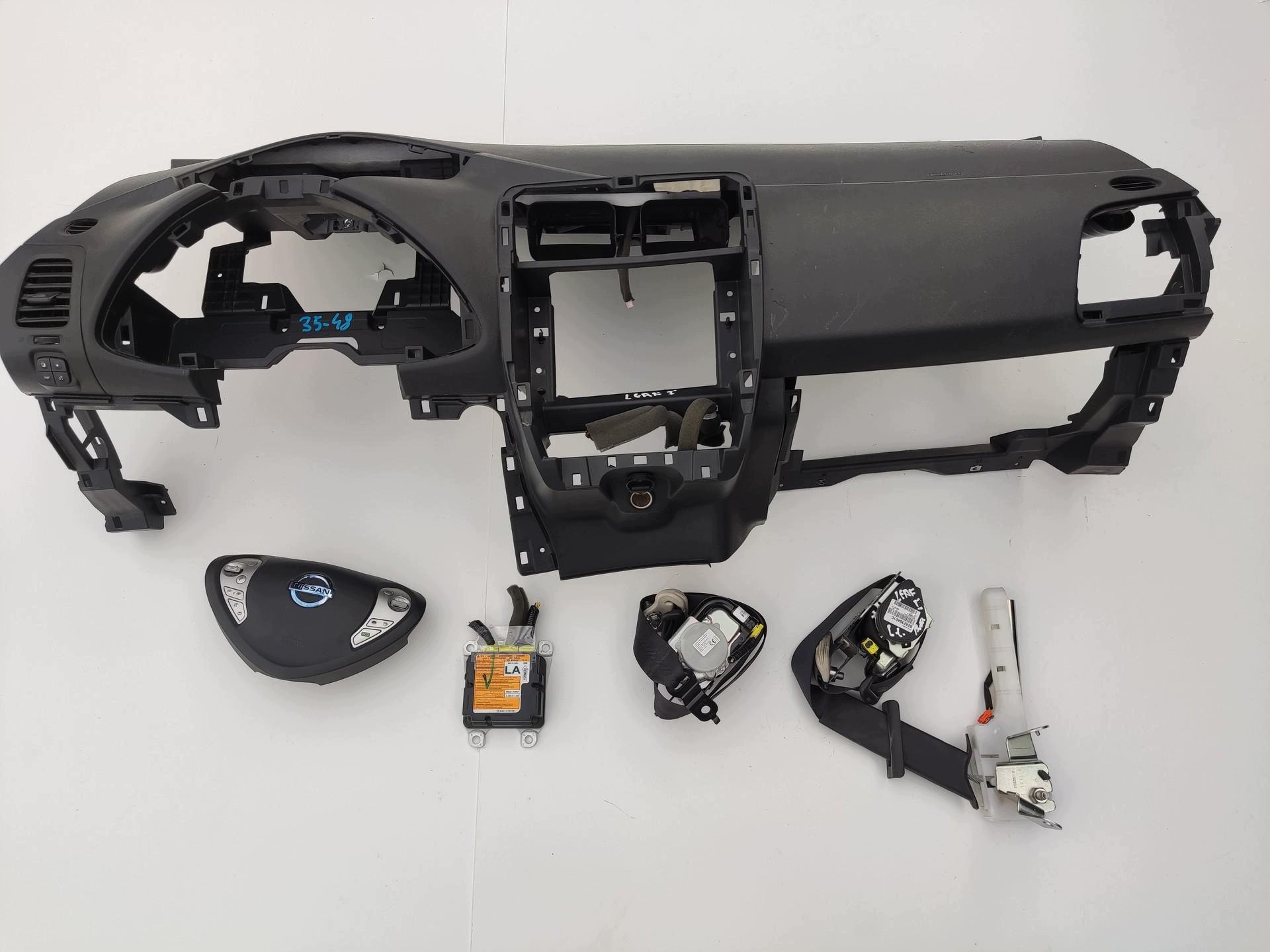 dashboard console airbag airbag tension belts SENSOR NISSAN LEAF and 2011-2017