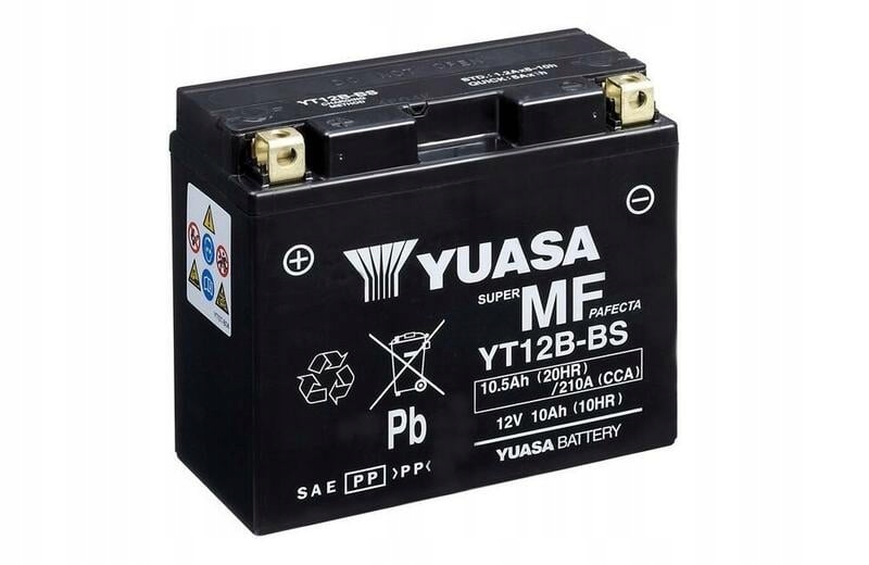 Bezúdržbová batéria Yuasa s kyselinou YT12B-BS YT12B-BS