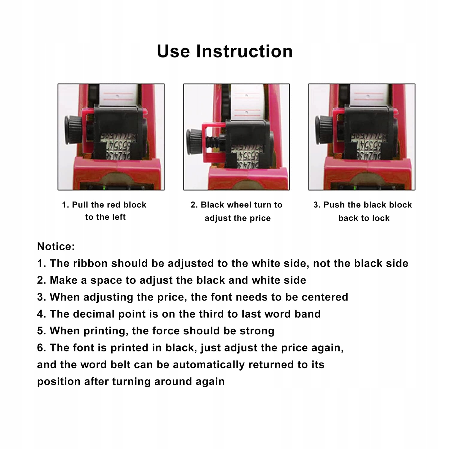 Label Maker 8-cyfrowy pistolet z metkami z wk?adem Producent bez marki