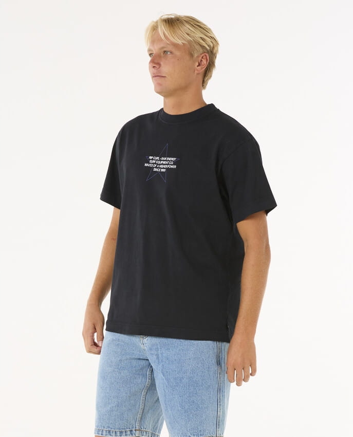 Tričko Rip Curl 2025 Raw Energy Star Tee Bk XXL