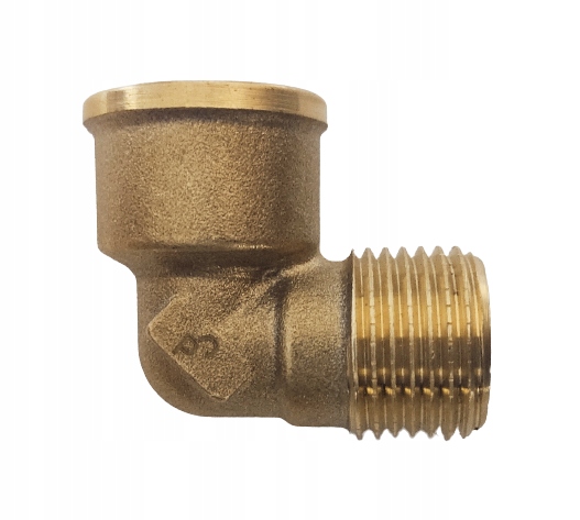 

Mosiężne Kolano 3/8" Nyplowe Wz Kolanko DN10