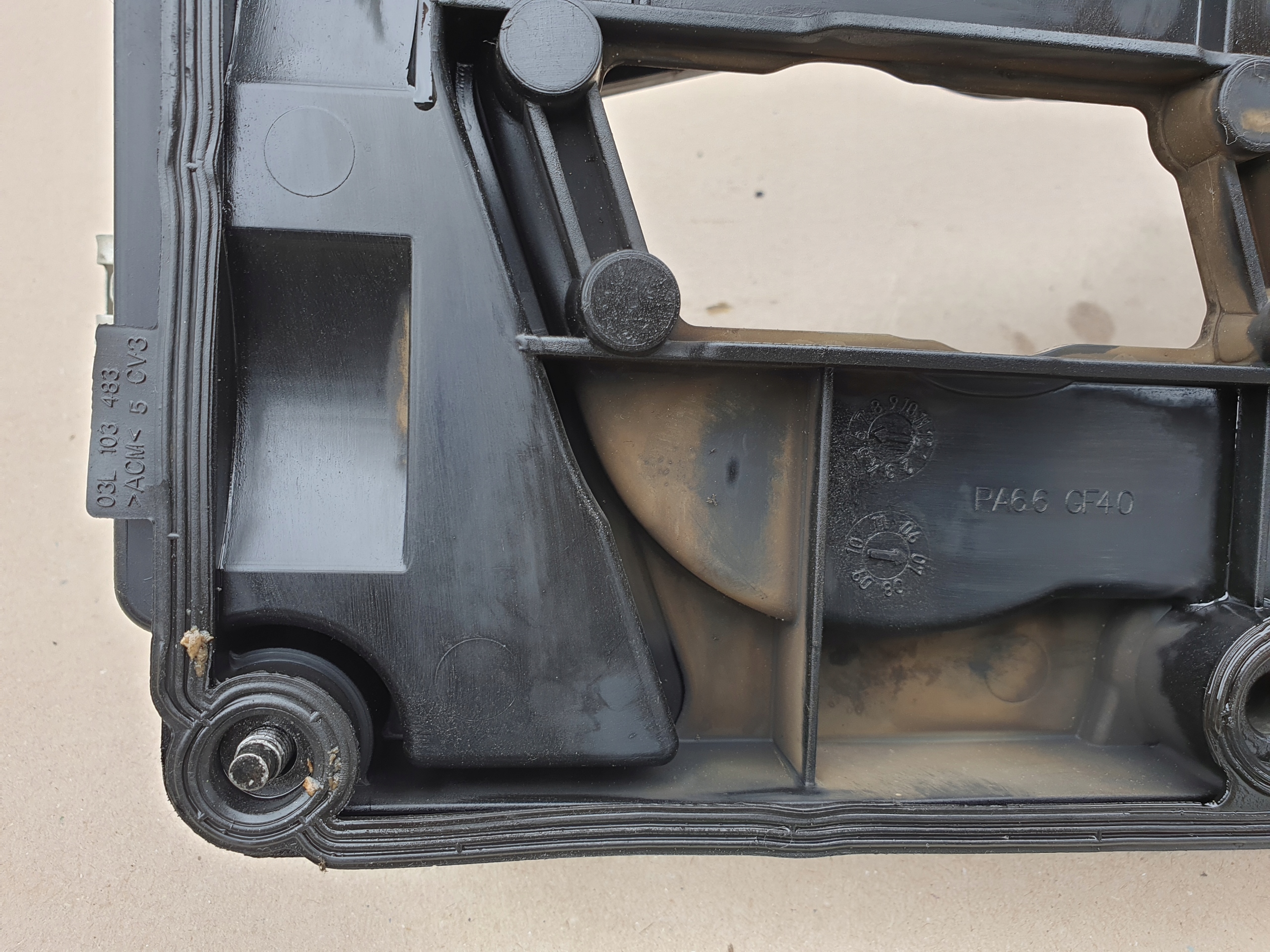 Abdeckung der Ventile DES MOTORS ODMA DECKEL AUDI VW 1.6 2.0 TDI OE