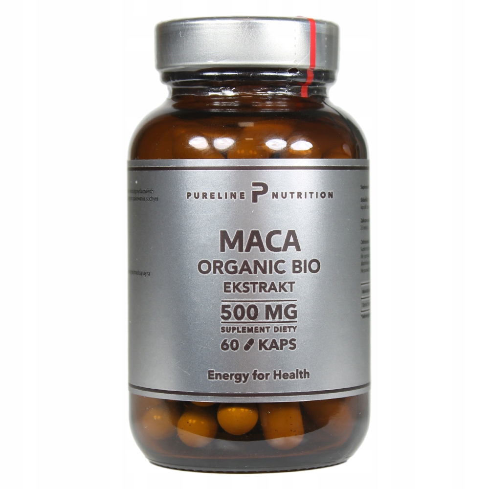 

Maca Organic Bio ekstrakt z korzenia Potencja