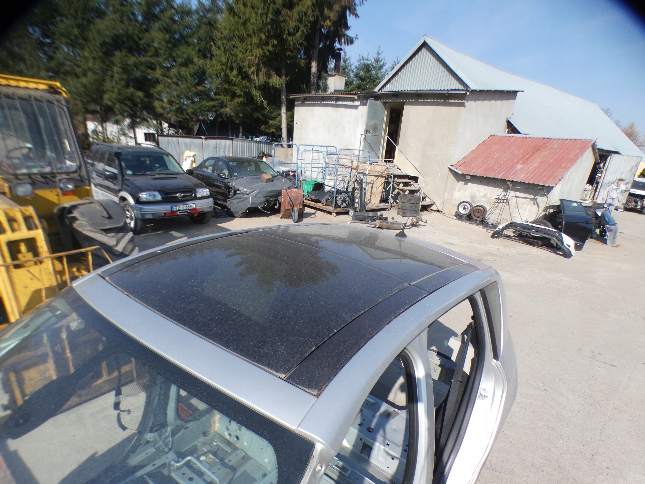 RENAULT SCENIC III dach SZKLANY SOLAR PANORAMA TED69