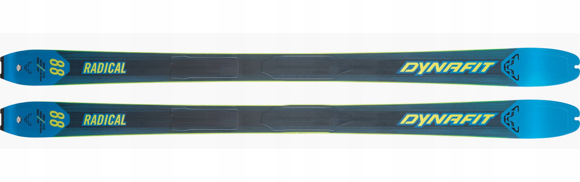 Narty DYNAFIT Radical 88 + foki POMOCA 158 2022 Marka Dynafit