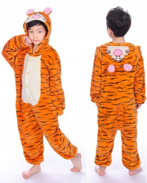 

Jednoczęściowa Piżama Dla Dzieci Tygrys ROZ.120