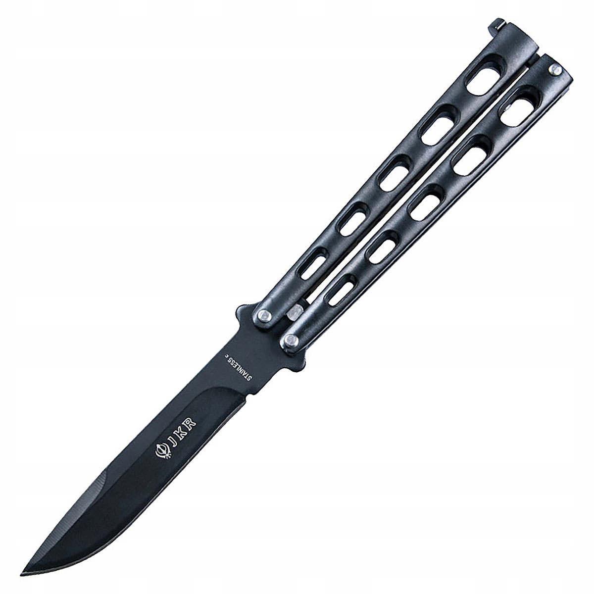 

Nóż składany motylek Joker Zamak Black (JKR516)